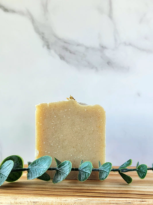 Chamomile and Kaolin Clay Unscented Cold Process Soap Bar