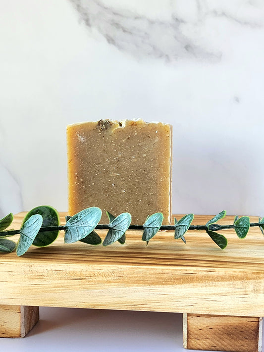 Lavender and Kaolin Clay Unscented Cold Process Soap Bar