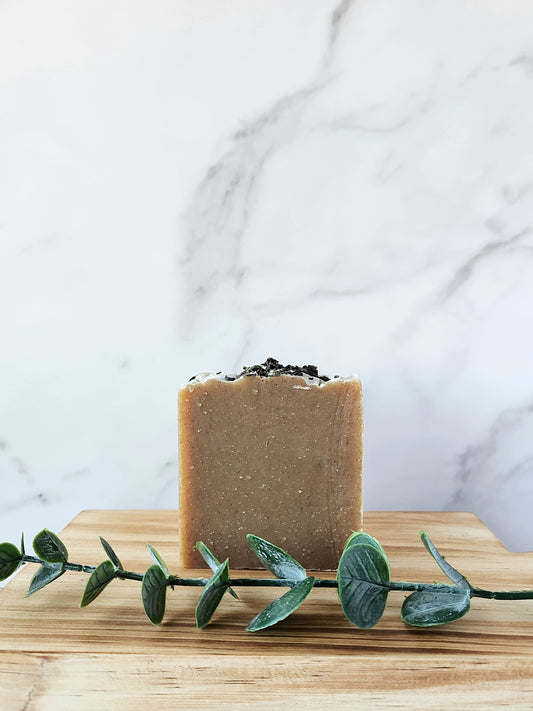 Green Tea and Kaolin Clay Unscented Cold Process Soap Bar