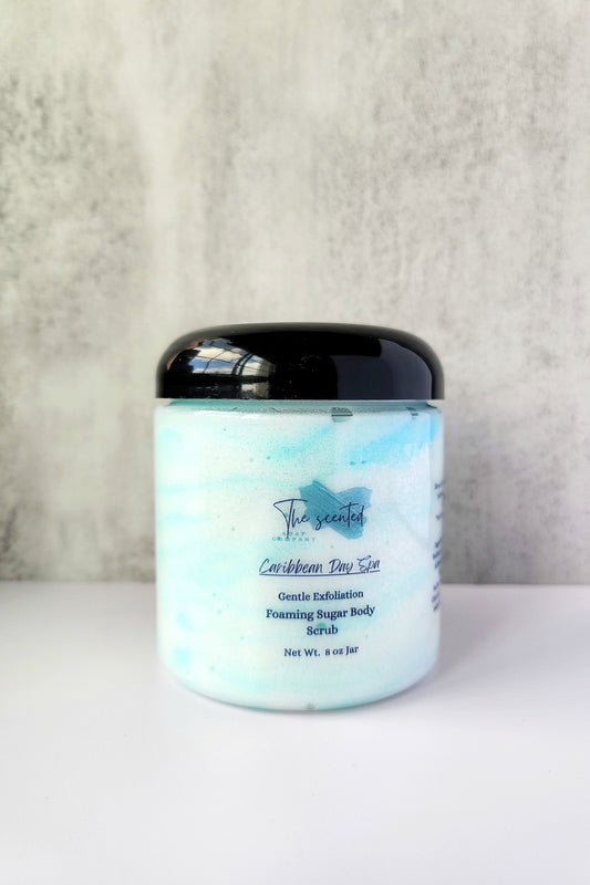 CARIBBEAN DAY SPA Foaming Sugar Body Scrub 8 oz