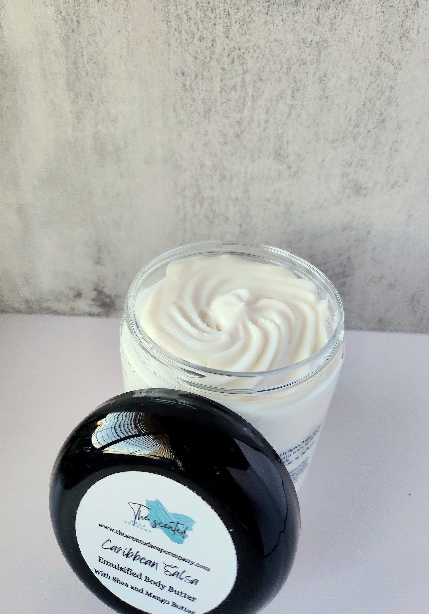 CARIBBEAN SALSA Emulsified Body Butter Shea Butter and Mango Butter Moisturizing Body Butter 8 oz