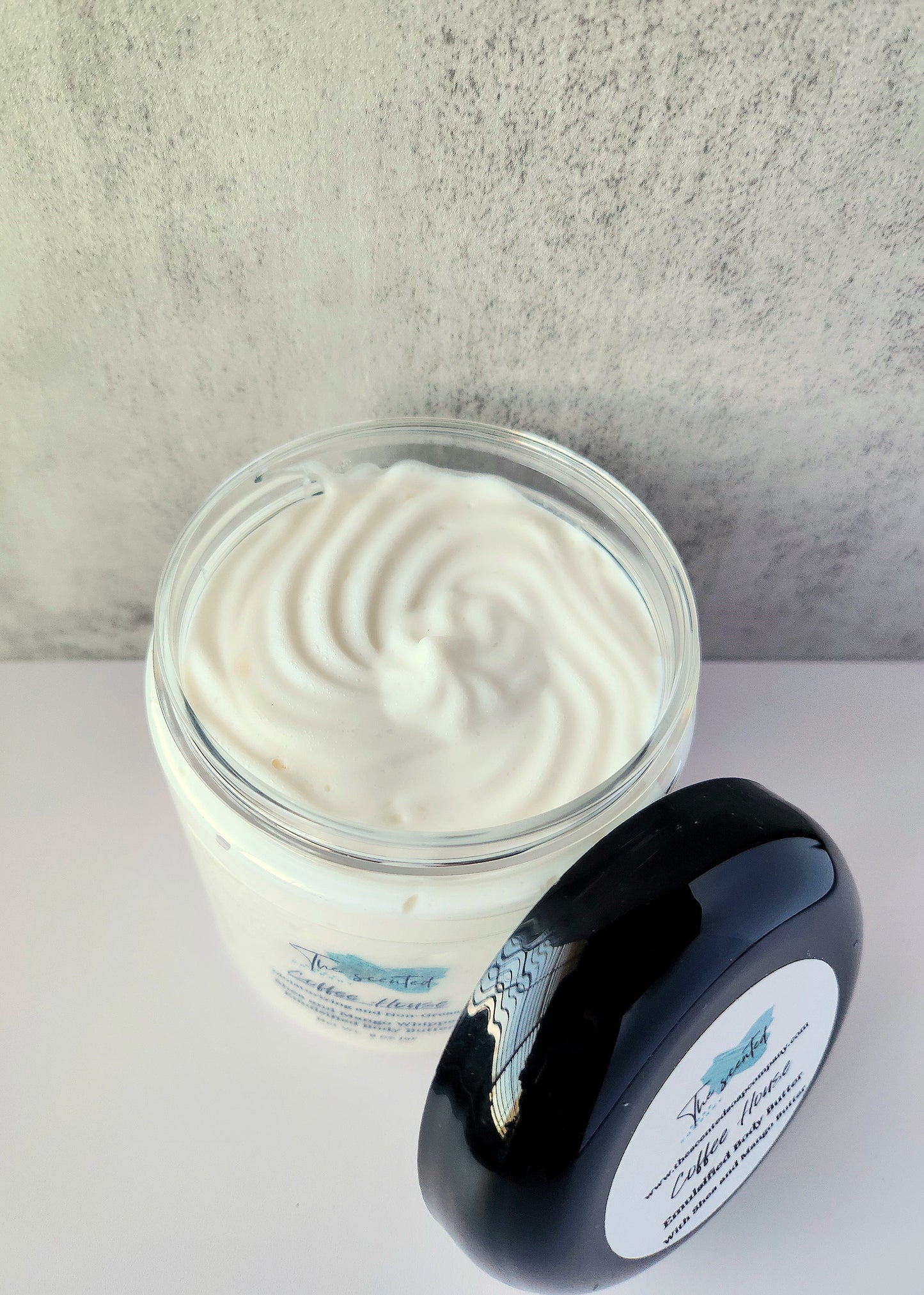 COFFEE HOUSE Emulsified Body Butter Shea Butter and Mango Butter Moisturizing Body Butter 8 oz