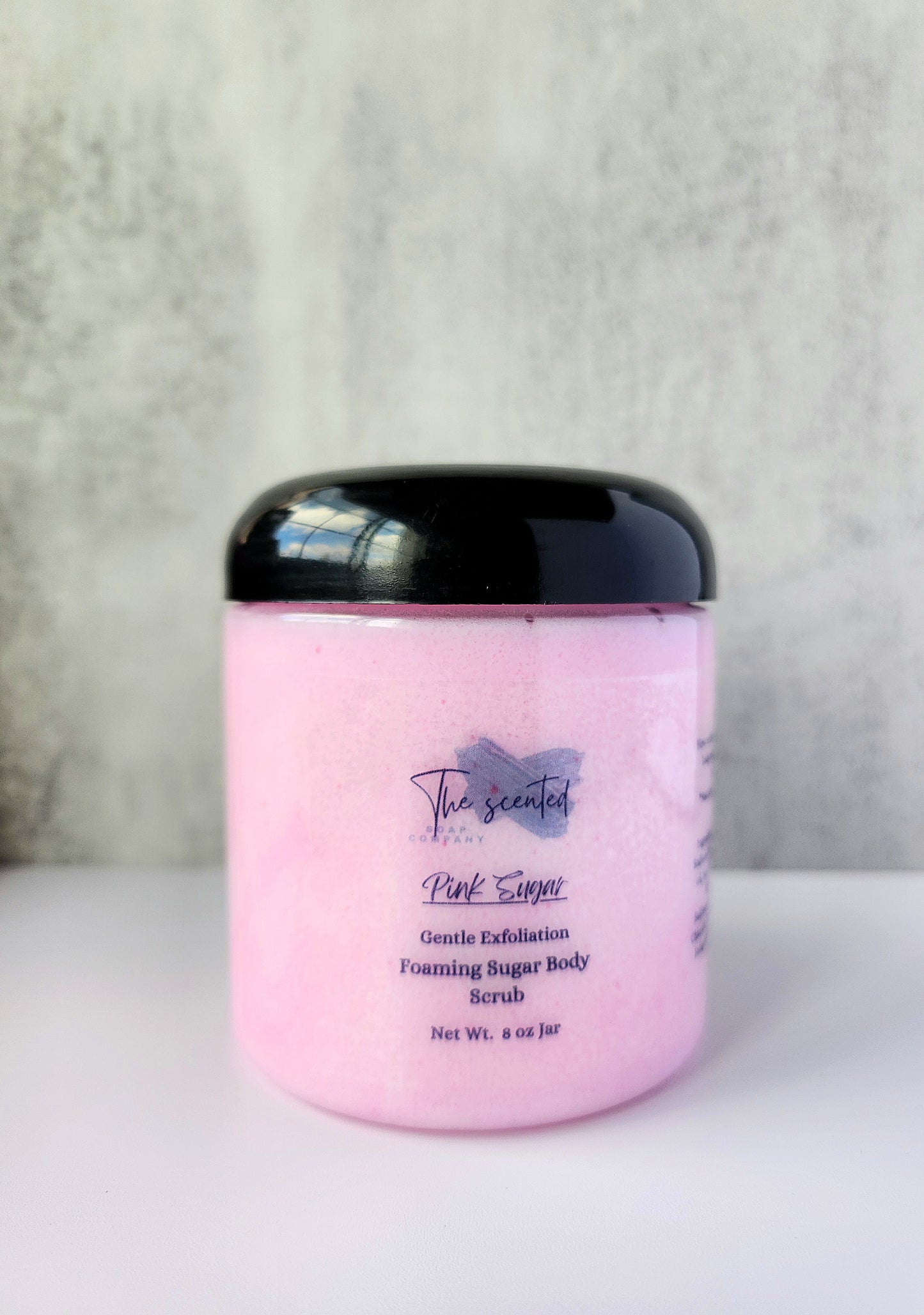 PINK SUGAR Foaming Sugar Body Scrub 8 oz