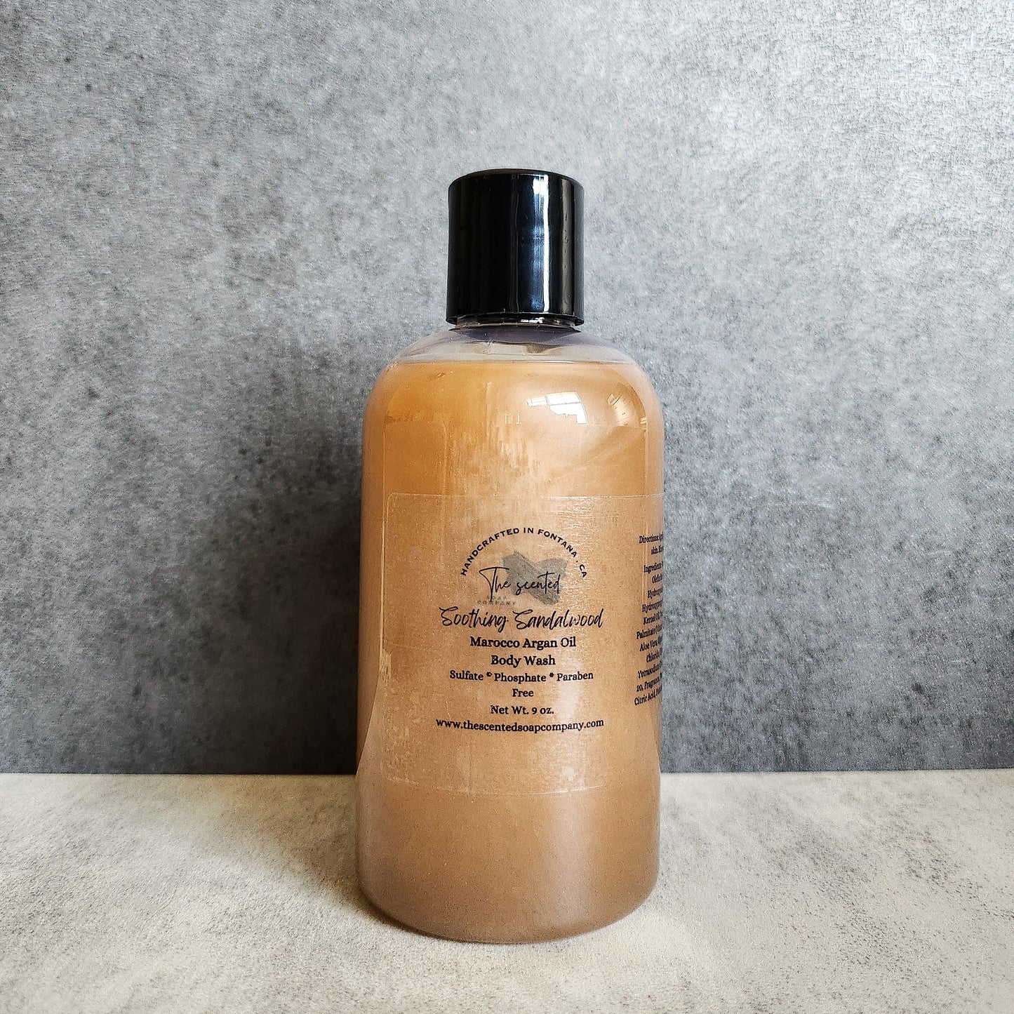 Soothing Sandalwood Vegan Body Wash 9 oz