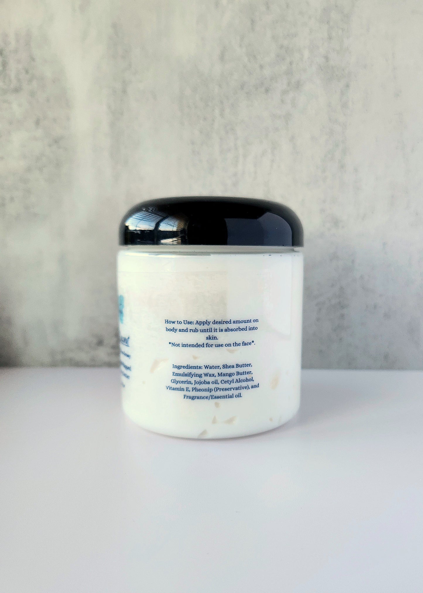 TROPICAL COCONUT Emulsified Body Butter Shea Butter and Mango Butter Moisturizing Body Butter 8 oz