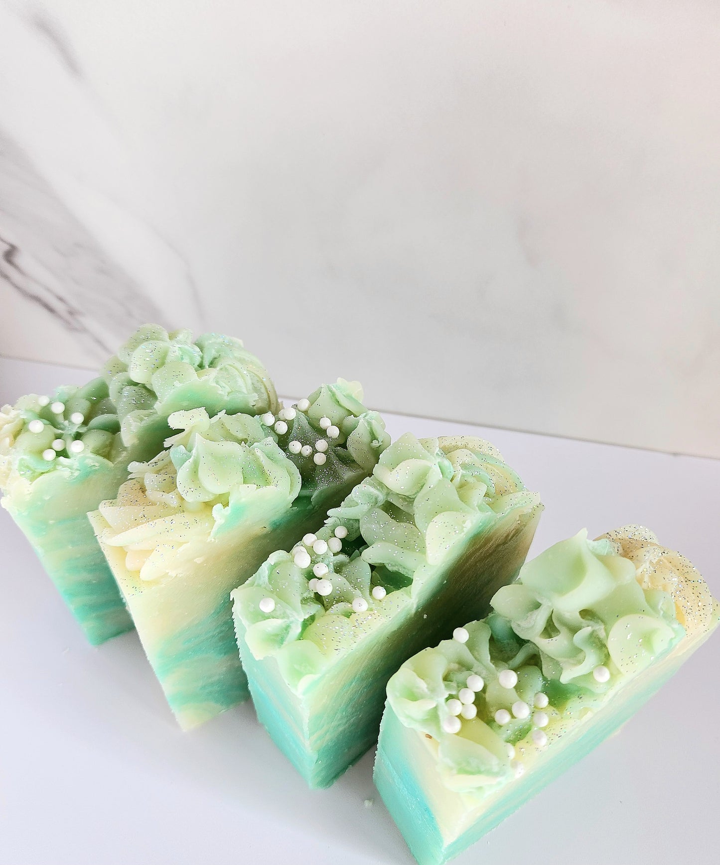 Cucumber Mint 5 oz Cold Process Soap Bar