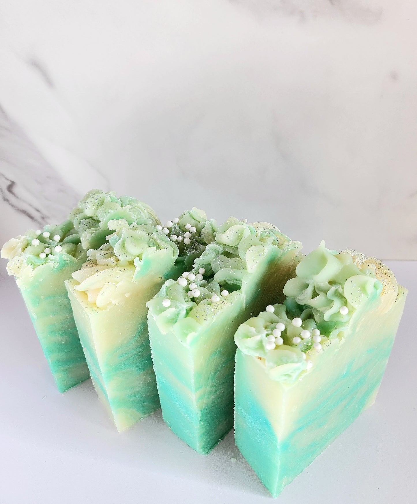 Cucumber Mint 5 oz Cold Process Soap Bar